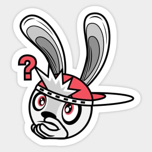 Thinking Jackrabbit Engarde Sticker